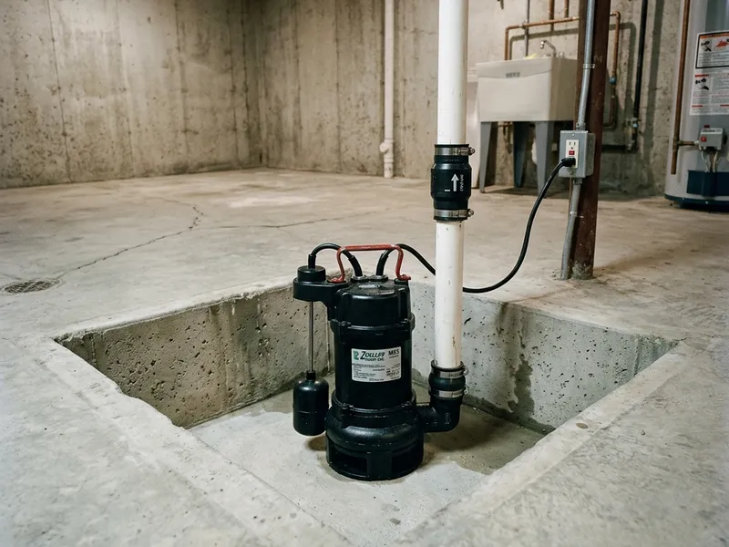 Sump Pump Installation Plumber in Kiester, MN